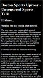 Mobile Screenshot of bostonsportsuproar.com